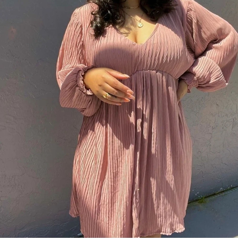 Chiffon baby doll dress